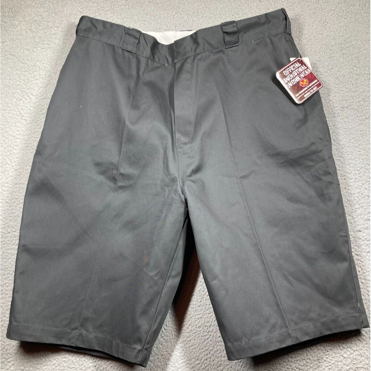 Official Industrial Workwear Shorts Mens 42 Gray Utility Cell Phone Pocket NEW