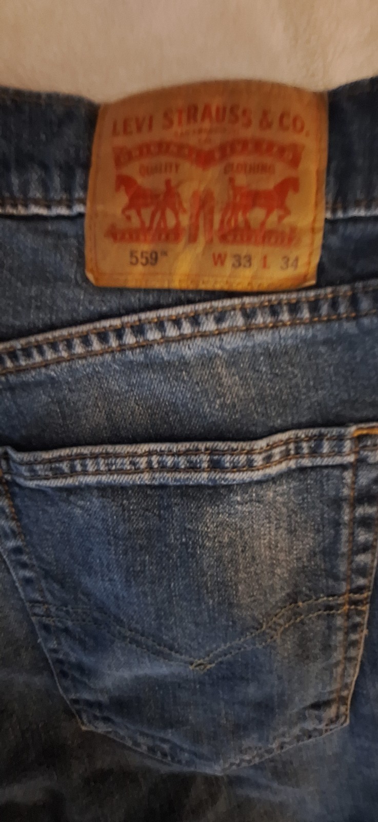 Levi 559 Jeans Men’s 33×34