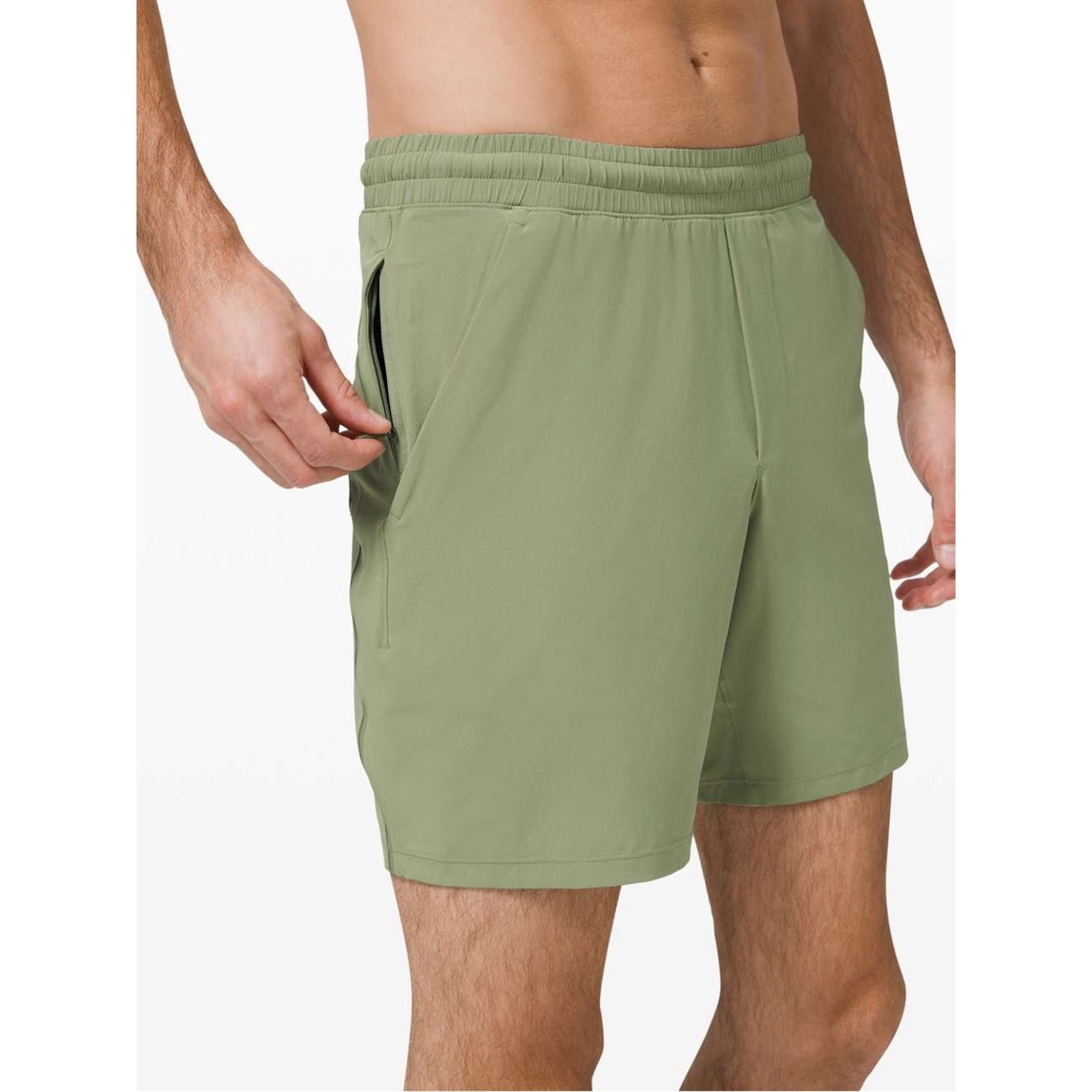 Lululemon Pace Breaker Short 7″ Linerless Willow Green MEDIUM MEN’S