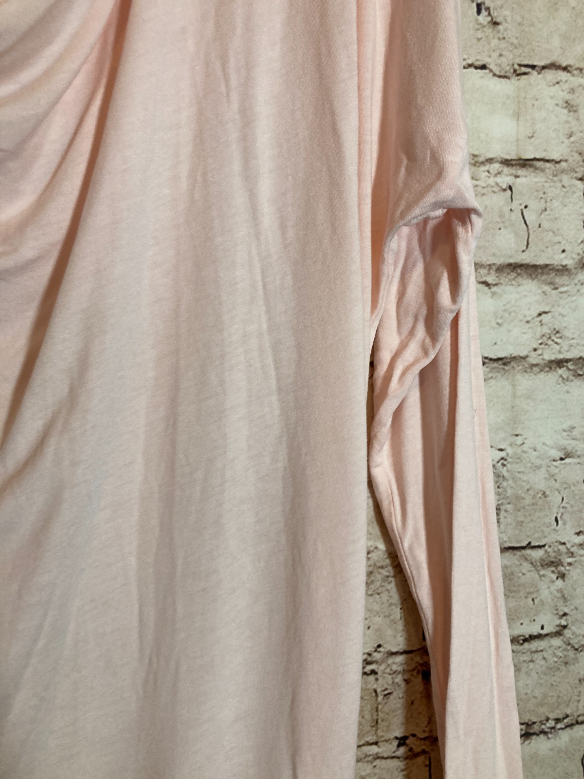 Old Navy Top Womens XL Powder Pink Cowl Neck Stretchy Layering Piece Capsule