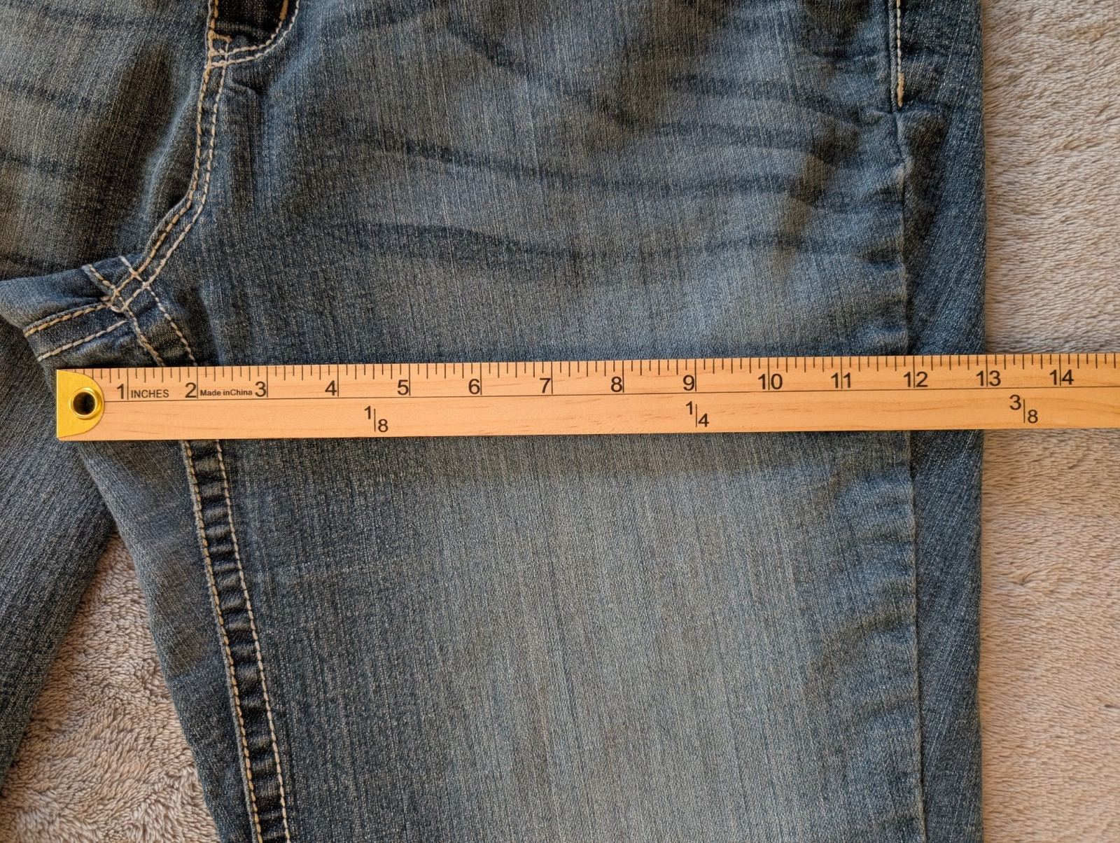 A.N.A a New Approach Jeans Women’s Size 20W Blue Boot Cut Embroidered Pockets