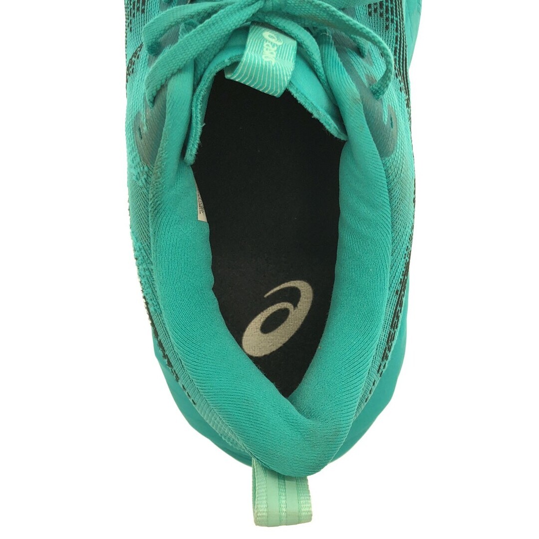 Asics NOVABLAST 5 Emerald Green X Black SNEAKERS 101B974 Blue 28cm Used MESC-0