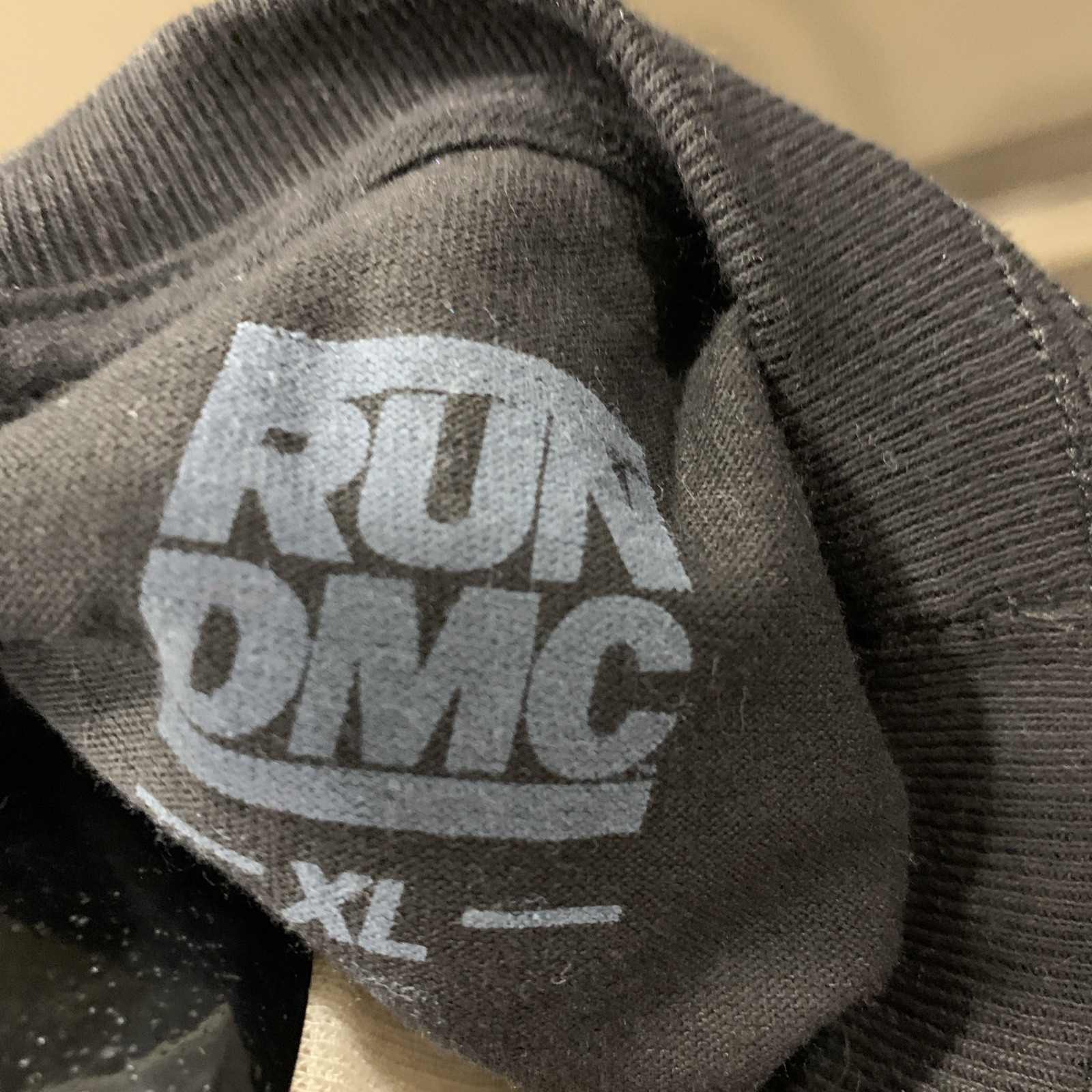Run DMC T-Shirt Black/Red/White Size XL