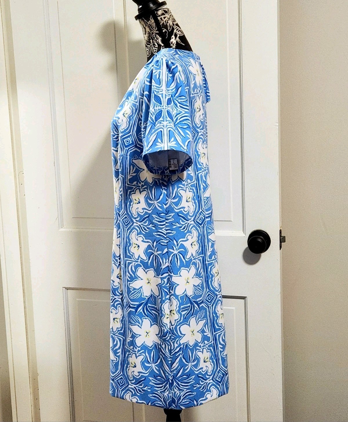 🆕️ 💙SIZE 16 HTF Lilly Pulitzer💙 – Dixey Short Sleeve Stretch Shift Dress