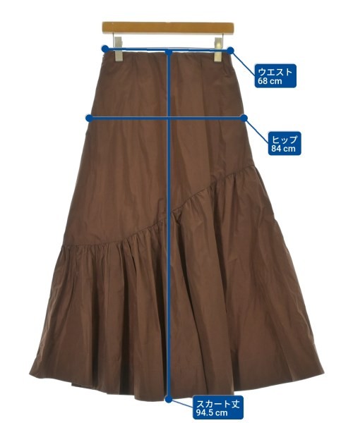 emmi Long/Maxi Length Skirts Brown 1(Approx. S) 2200677532097