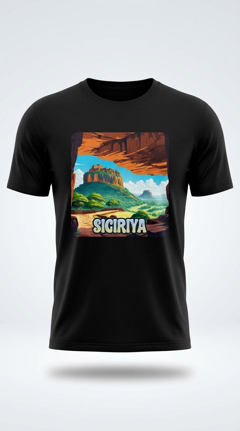 Sigiriya Sri Lanka – Unisex Short Sleeve T-Shirt