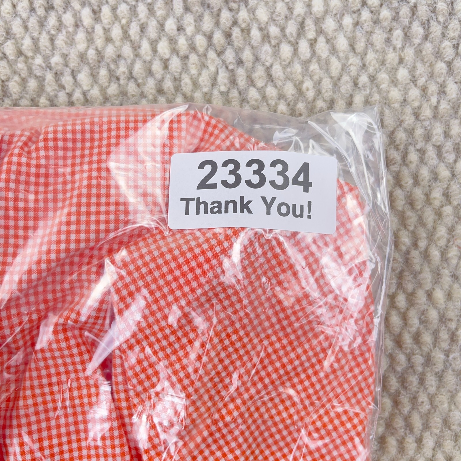 Ralph Lauren Shirt Men Medium Orange Button Up Custom Fit Gingham Poplin Dress