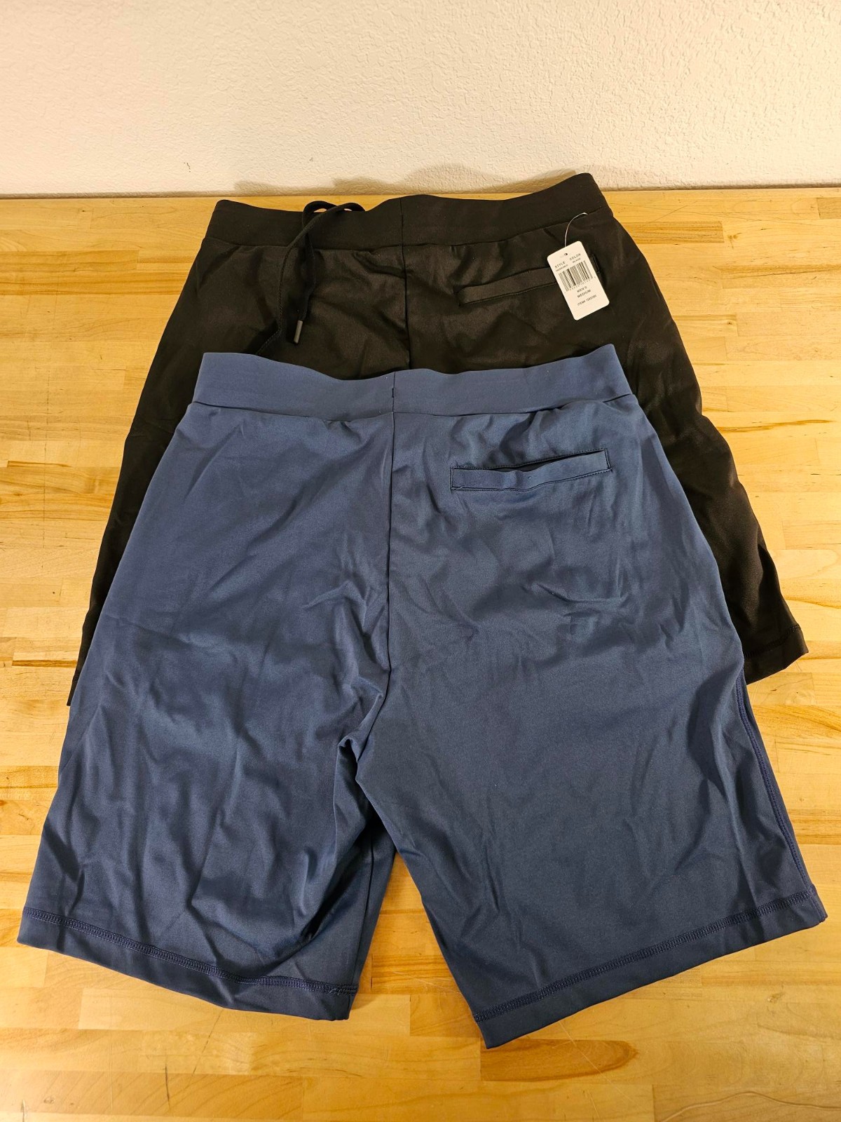 M / MEDIUM – BLUE / BLACK – Men’s 2-Pack 32 Degrees Cool Performance Shorts