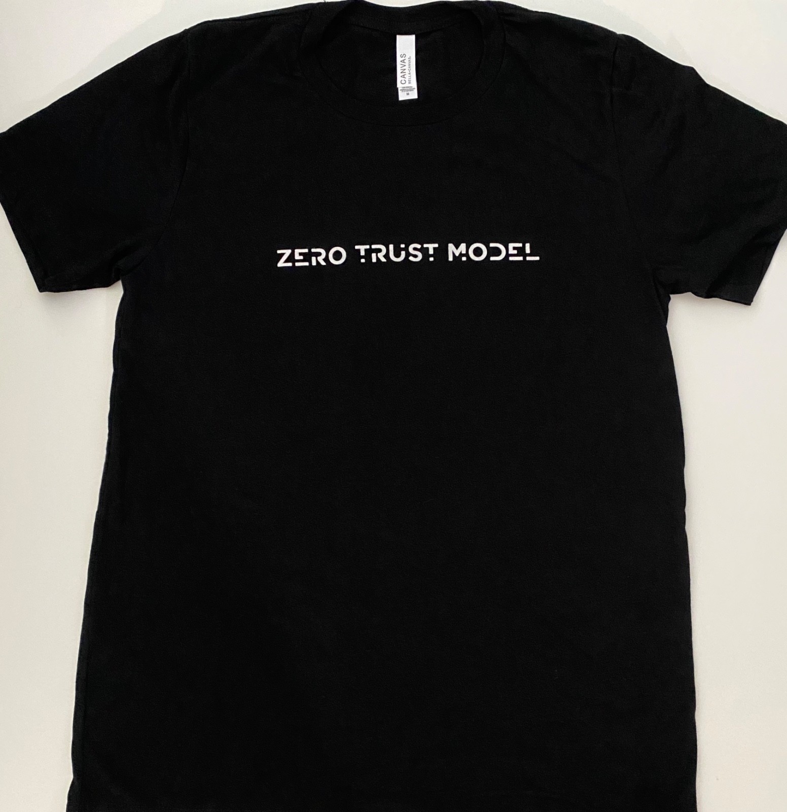 Black Zero Trust Model t-shirt