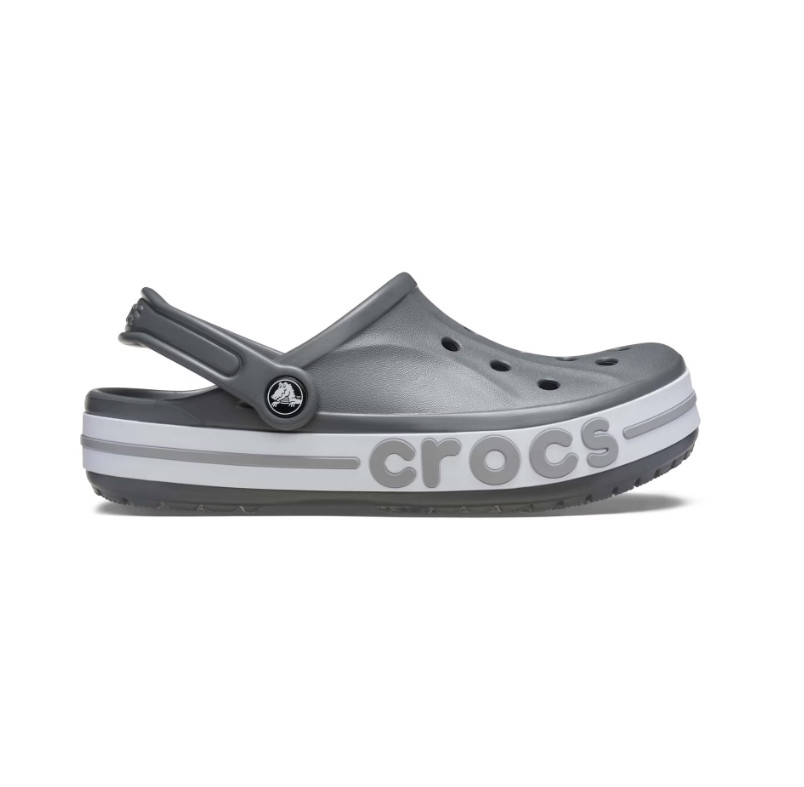 Crocs Unisex Bayaband Clog – Slate Grey/Multi