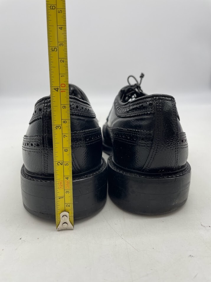 Goodyear Neolite Men’s WingTip Dress Shoes Black Round Toe Lace Up Size 7D