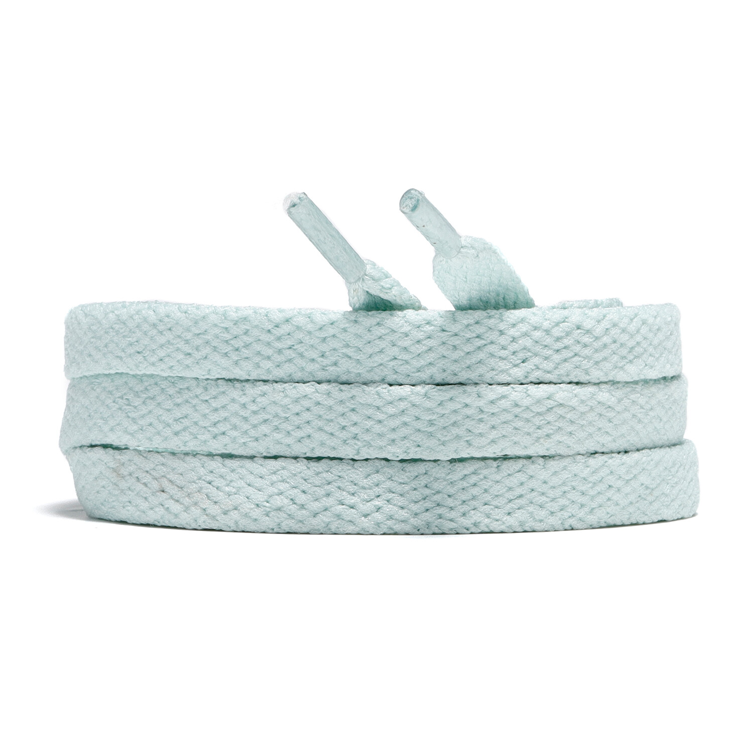 1Pair 24 27 36 45 63 72 Inch Flat Shoelaces Replacement for Sneakers Mint Green