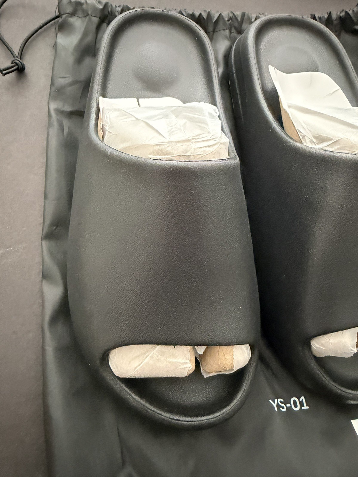 Yeezy Slide YZY YS-01 Black Color – Sz 11