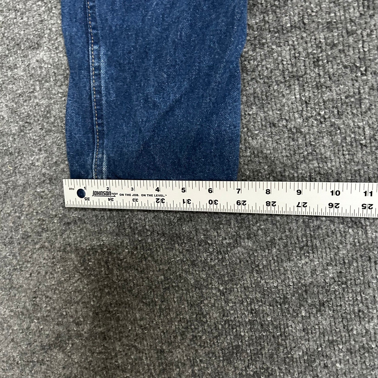 Wrangler Jeans Mens Size 30×30 Blue Straight Leg Denim Western Workwear Casual