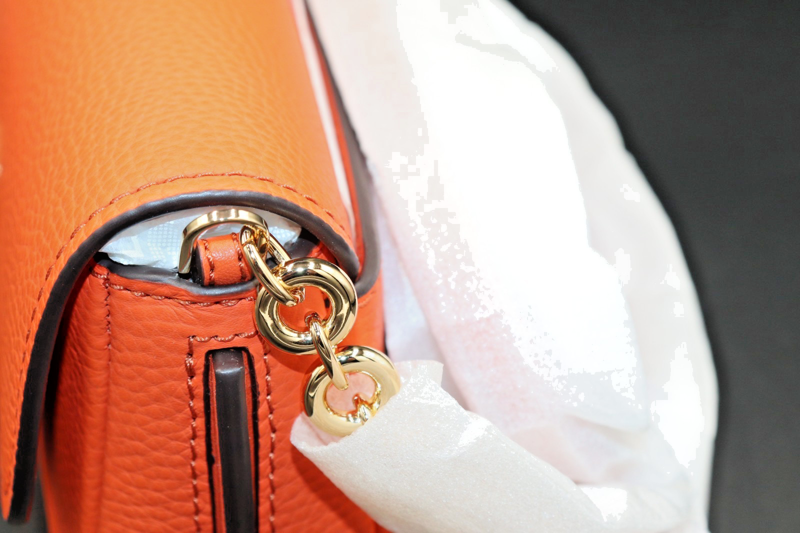 Michael Kors Nolita Small Flap Chain Crossbody Bag – Mimosa Color – NWT