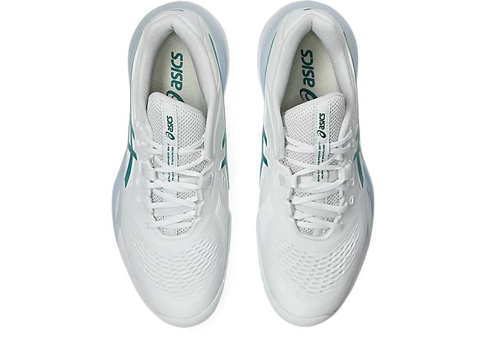 Asics Gel-Resolution X White Pitch Green 1041A481-102 Men’s Size