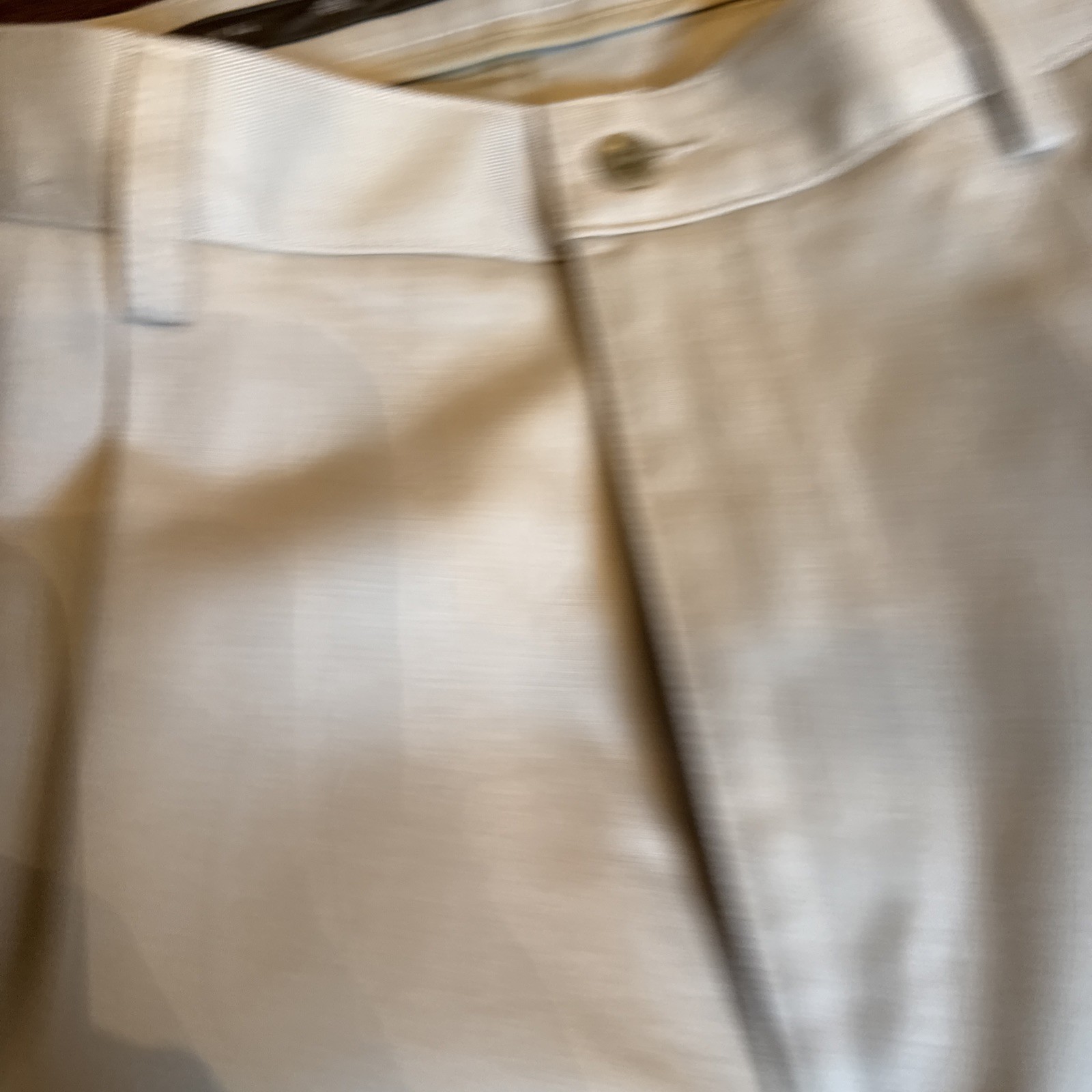 Savane Deep Dye Wrinkle Free Pant Mens 38×32 Khakis Pleated Straight NWT
