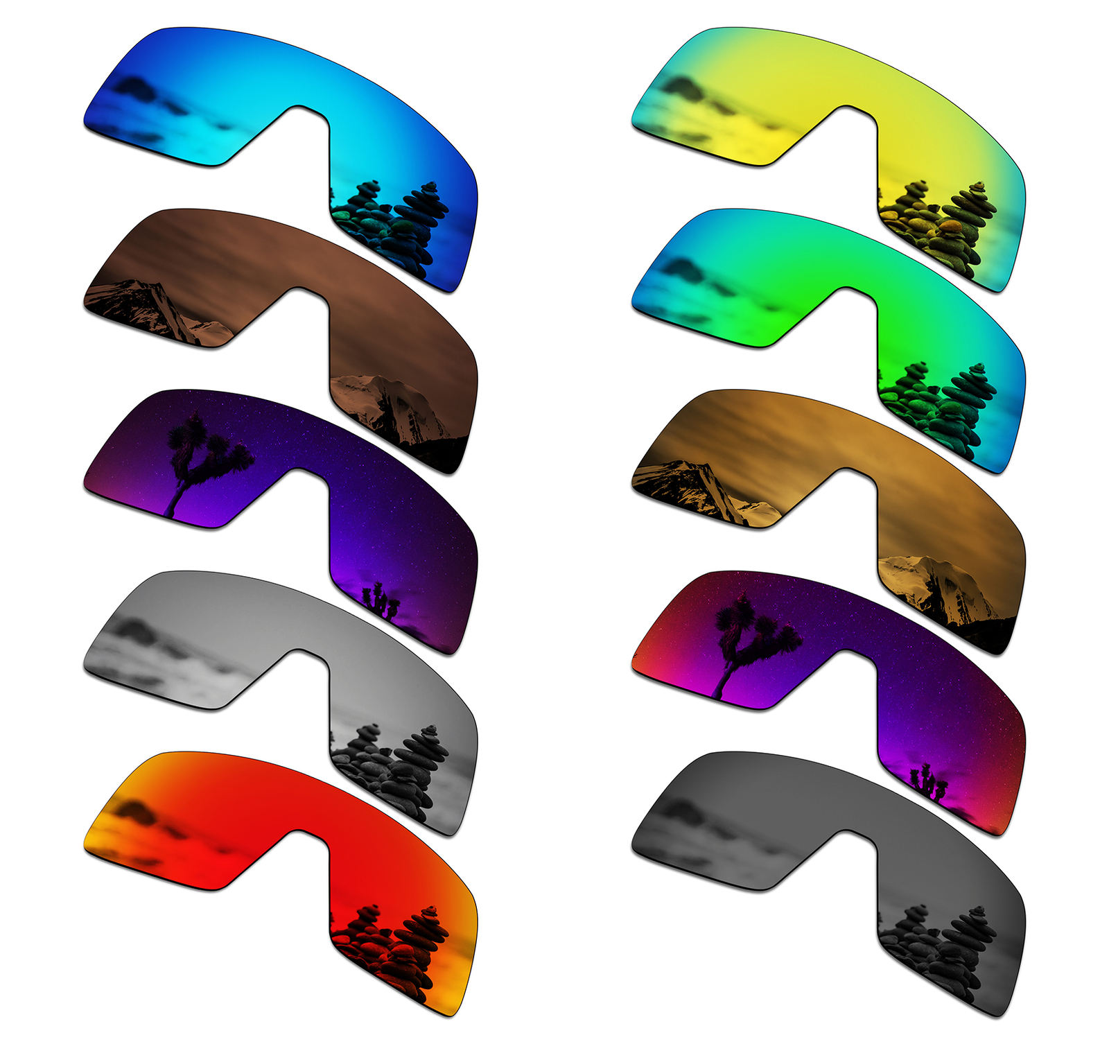 SmartVLT Polarized Replacement Lenses for-Oakley Sutro OO9406 Sunglass- Multiple