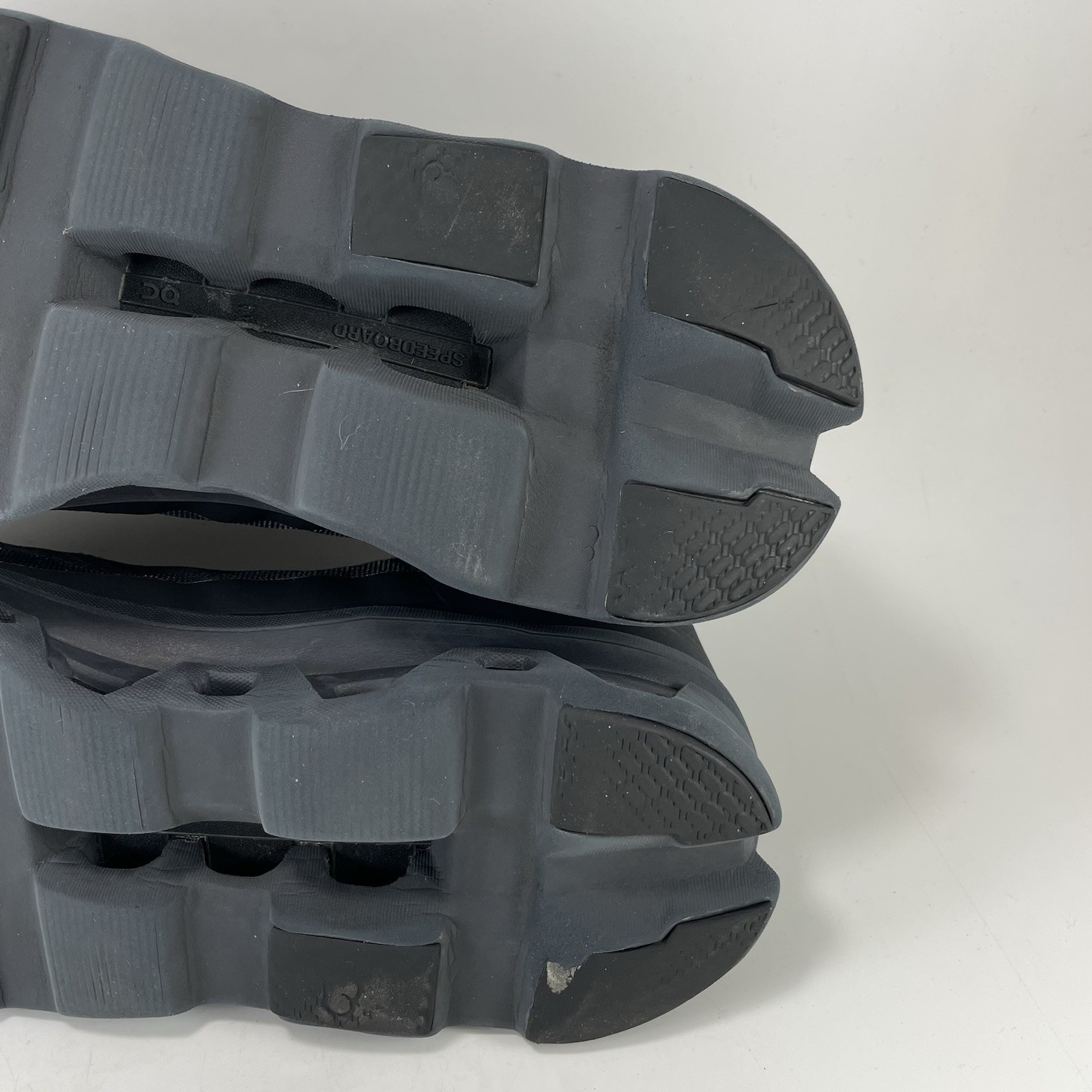 On Cloud Cloudmonster 1 Mens Size 12 Triple Black Max Cushion Athletic Sneakers