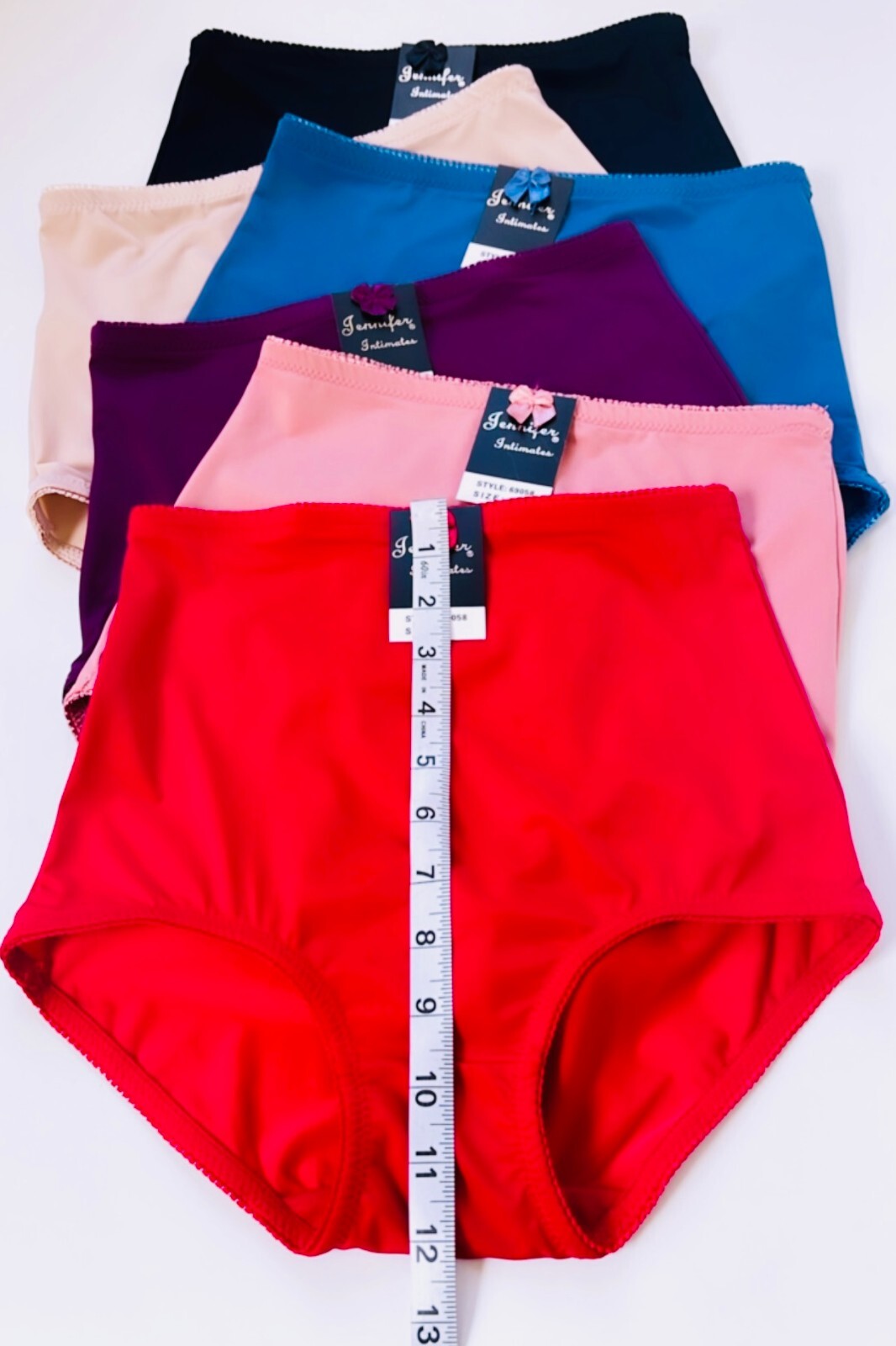 High Waist Briefs Lot 2,4 or 6 Panties Tummy Control High Rise Underwear 58 S-5X
