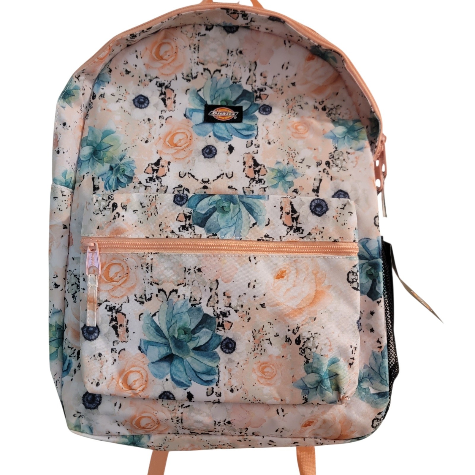 Dickies Floral Student Backpack Laptop Sleeve NWT School Travel Book Bag