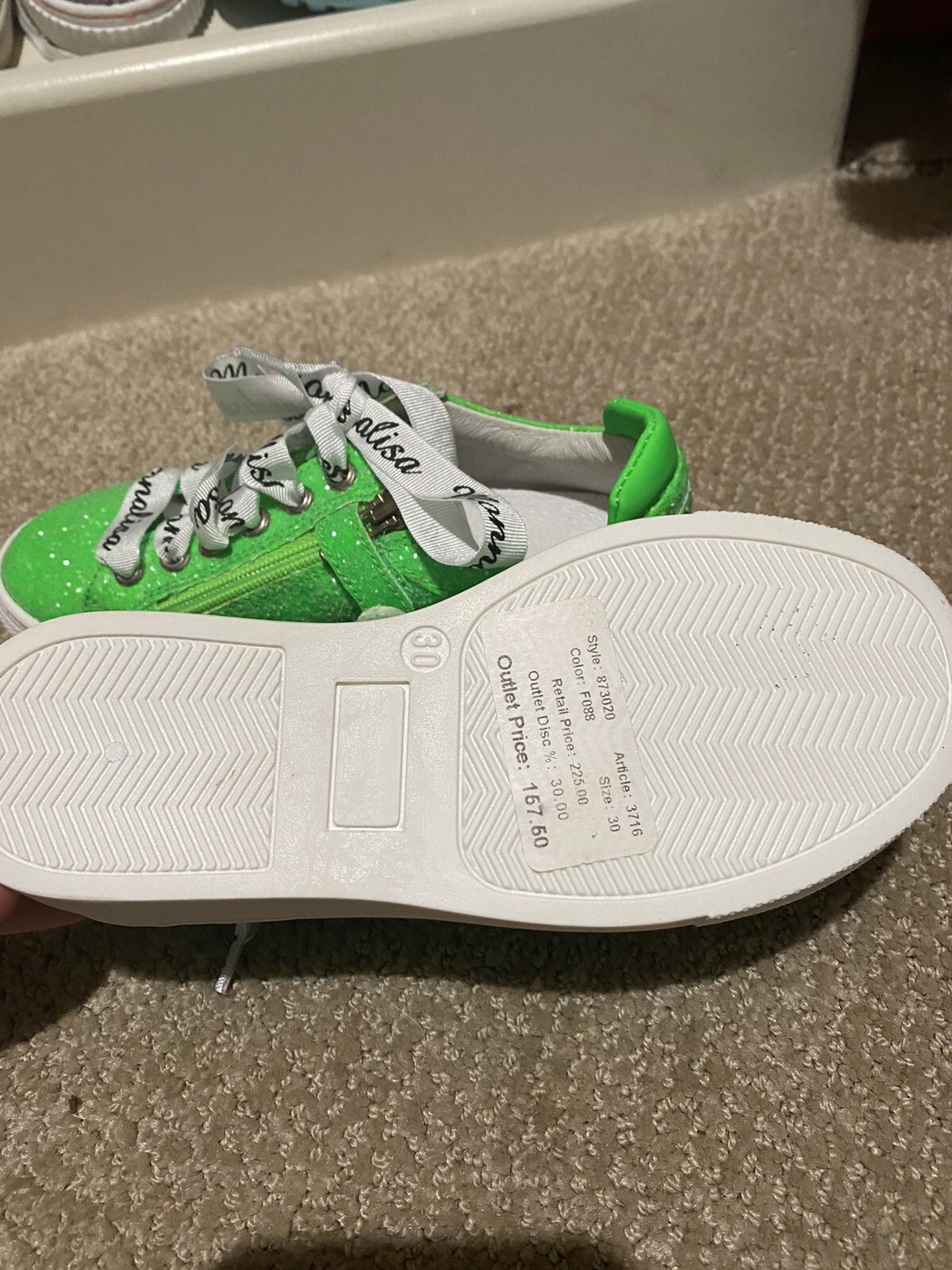 monnalisa shoes Size 30 , US 12