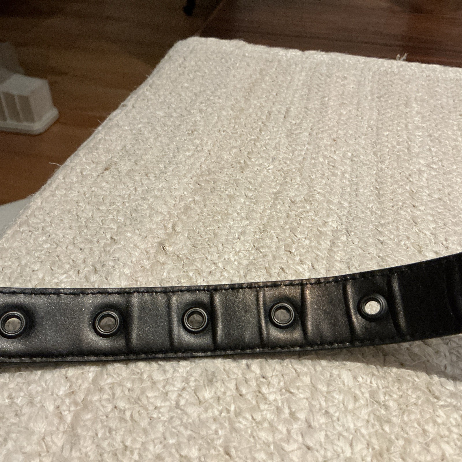Bottega Veneta Intrecciato Nappa Leather Black Belt