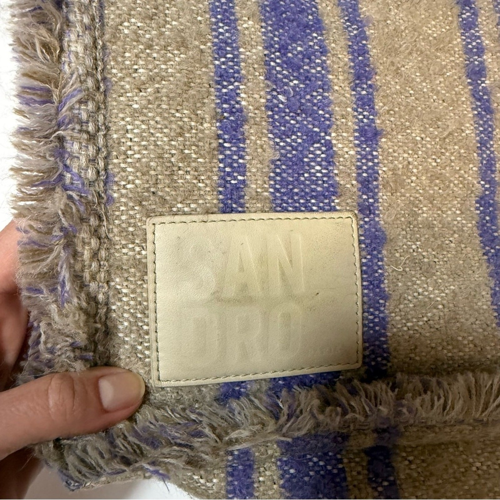 Sandro Stripy Kasbah tote bag