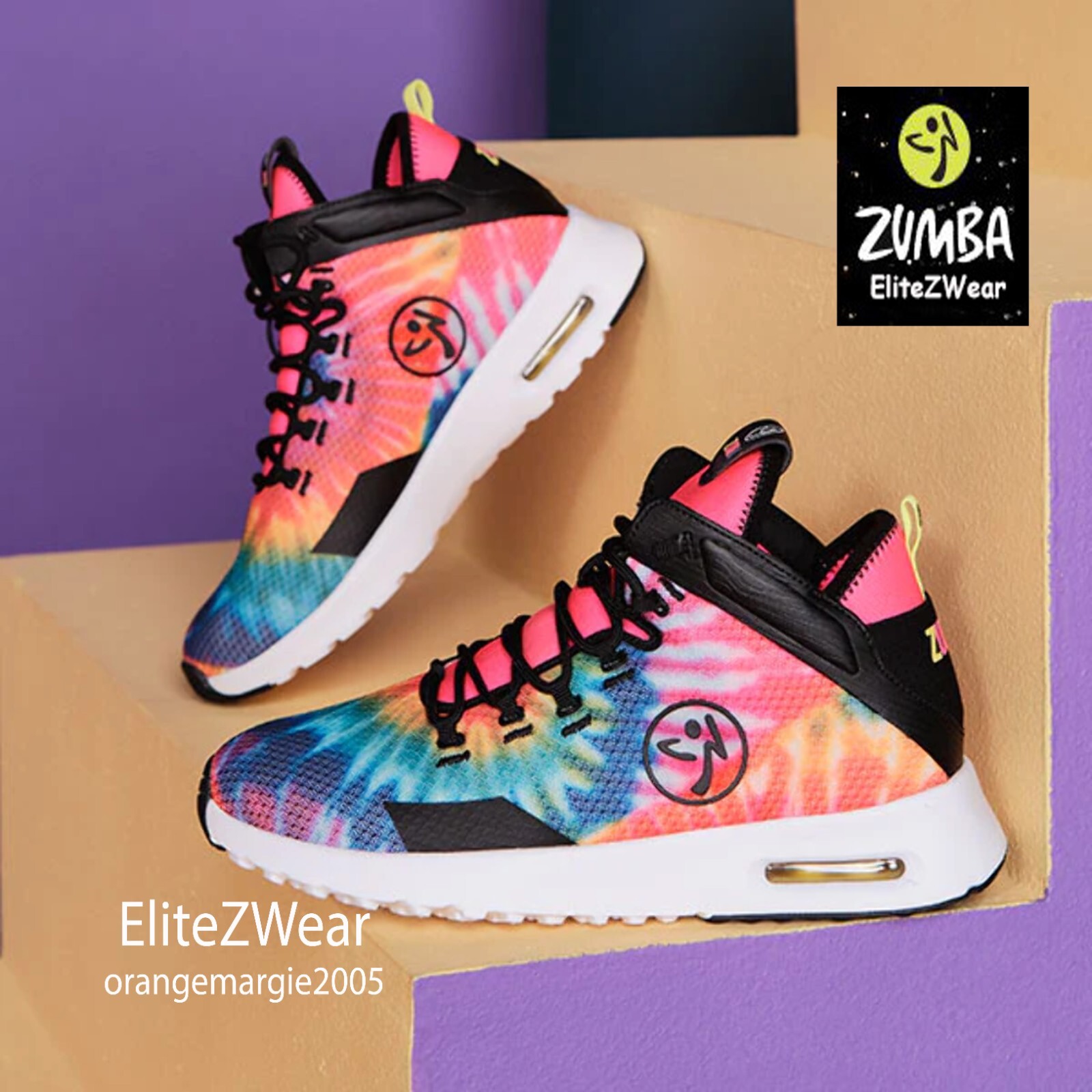 ZUMBA MID HIGH TOP SHOES ALL SIZES! TRAINERS SNEAKERS – EXCLUSIVE ZIN CONVENTION