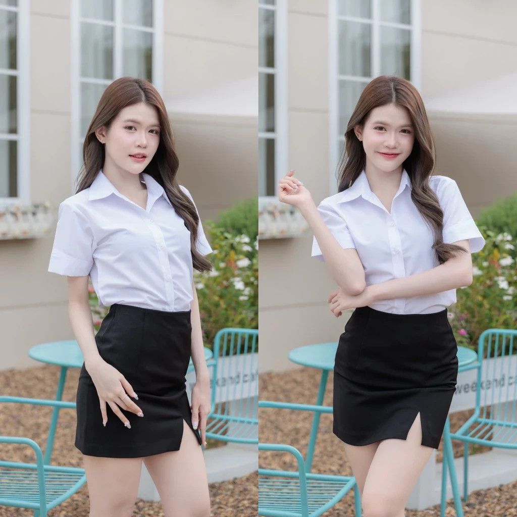 The Alluring Thai University Uniform – Elegant, Confident, with a Playful Twist