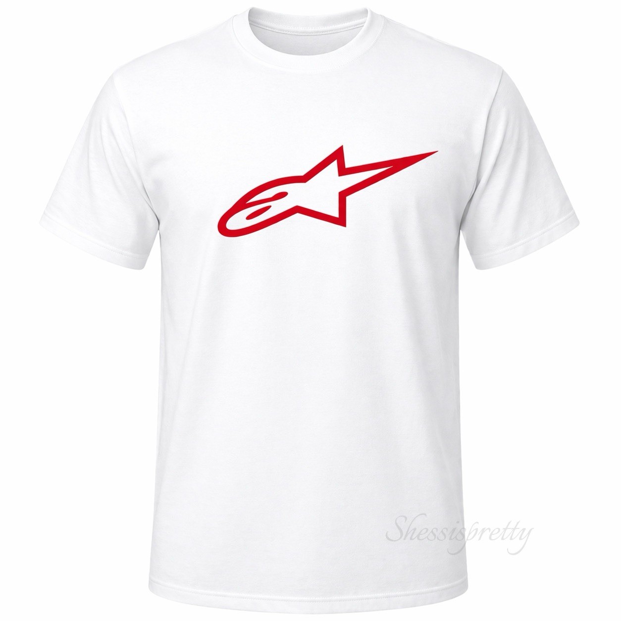 Men’s Graphic T-Shirt Skate Style Streetwear Tee Cotton Casual Skater Shirt