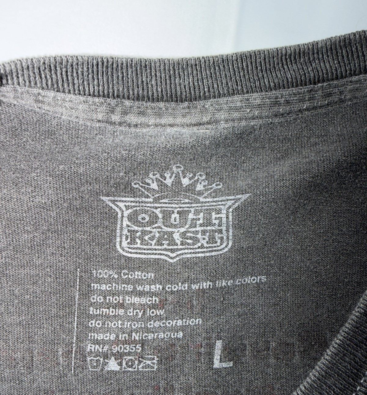 Outkast Stankonia Vintage Wash Graphic T-Shirt Charcoal Gray Men’s Large Tee