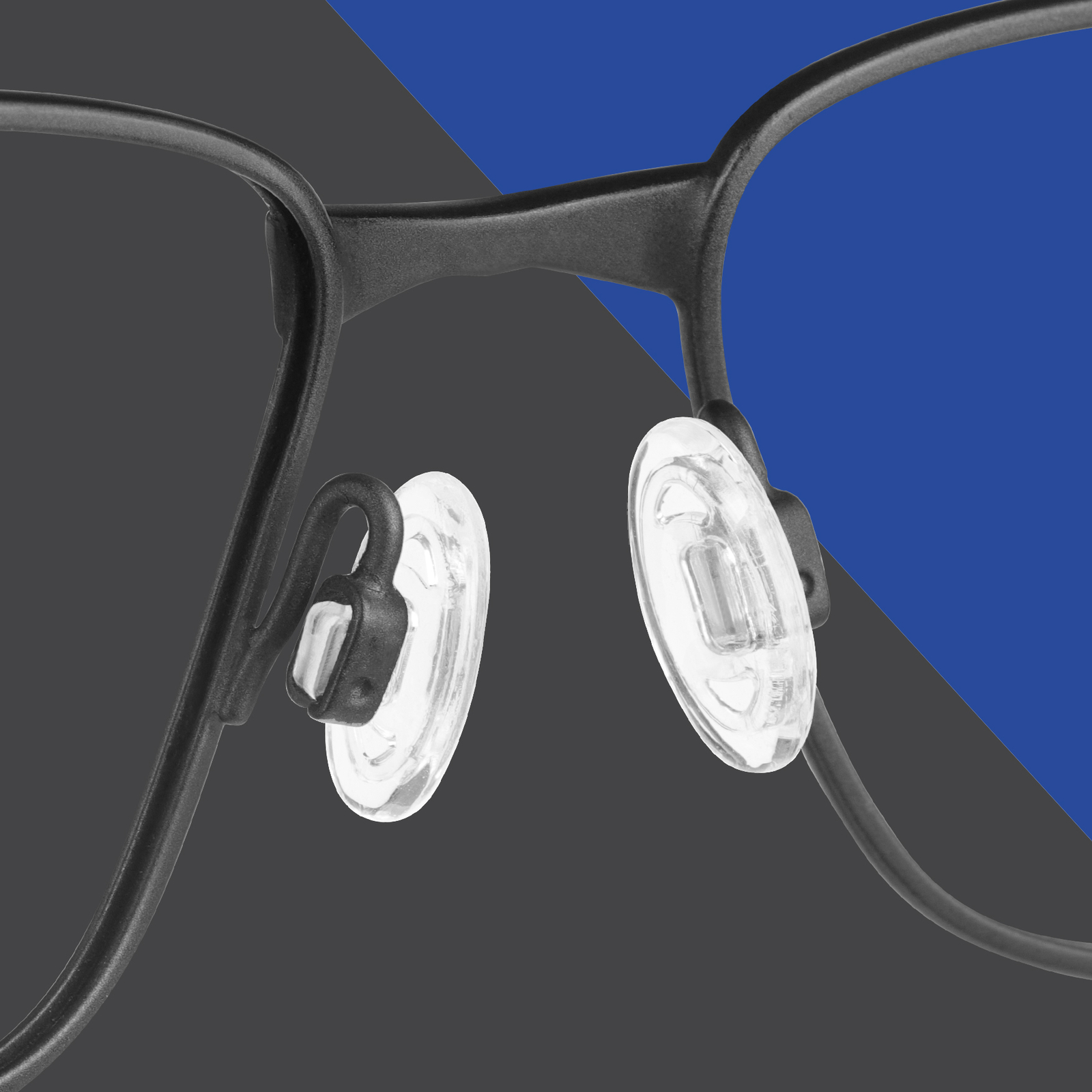 Silicone Replacement Crystal Clear Nose Piece For-Oakley Crosshair 1.0/ Warden