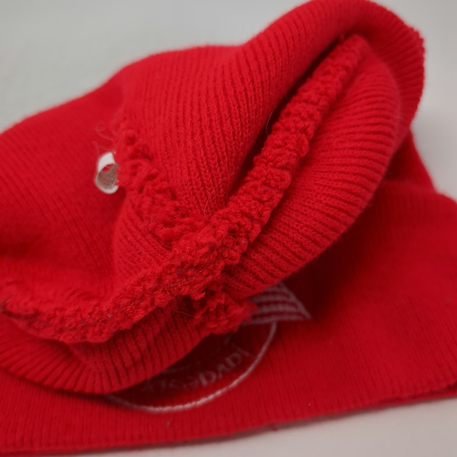 Gelante Beanie Red One Size Javaespresso Beverage Company Coffee Logo Knit Hat