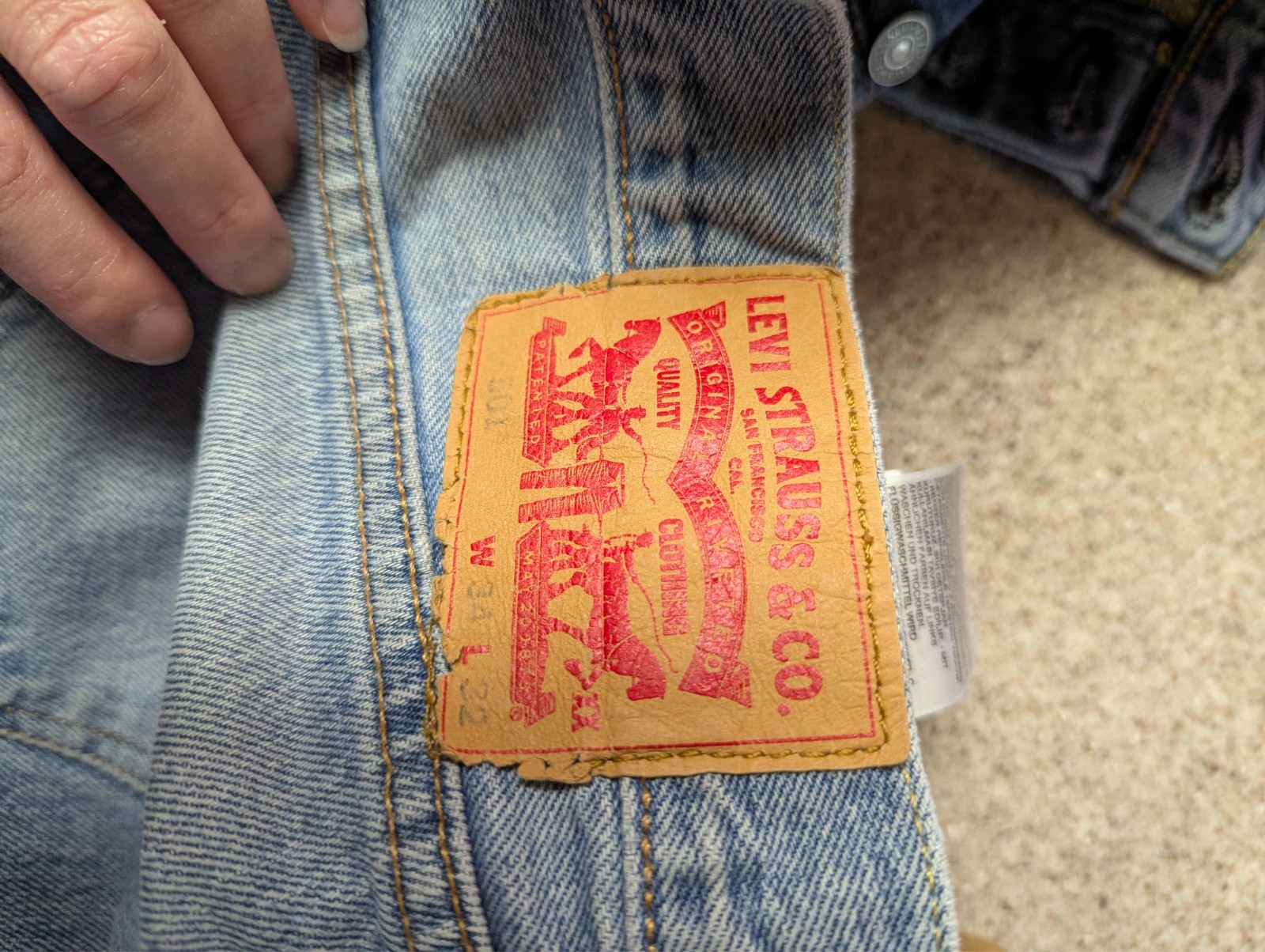 levis 501 vintage w34 l32 well worn see all pics