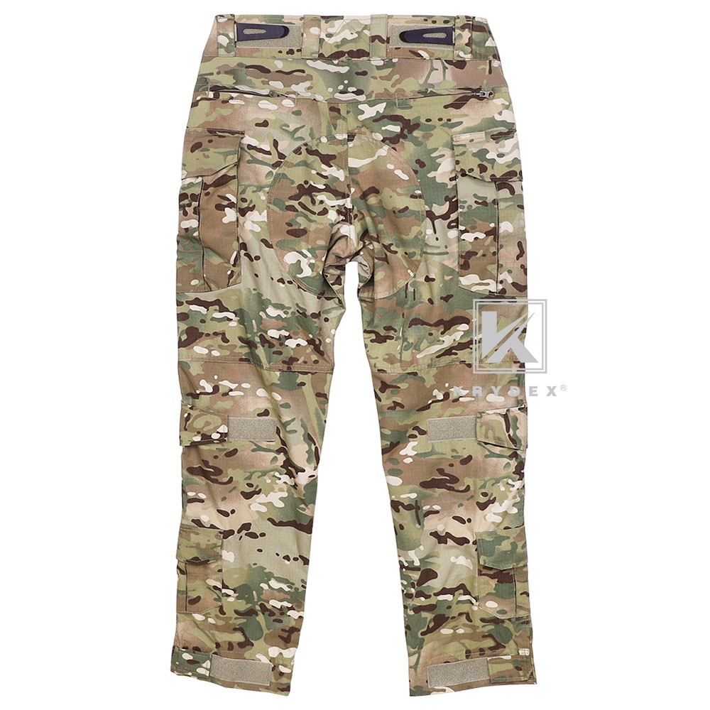 KRYDEX G3 Combat Uniform Tactical Clothes Shirt & Pant w/ Elbow Pads & Knee Pads
