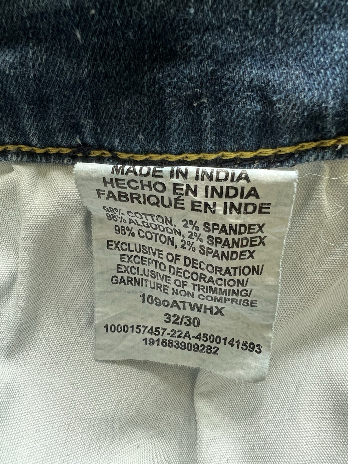 Wrangler Men’s Free To Stretch Athletic Fit Jean Blue 32×30 (actual 32×29.5)