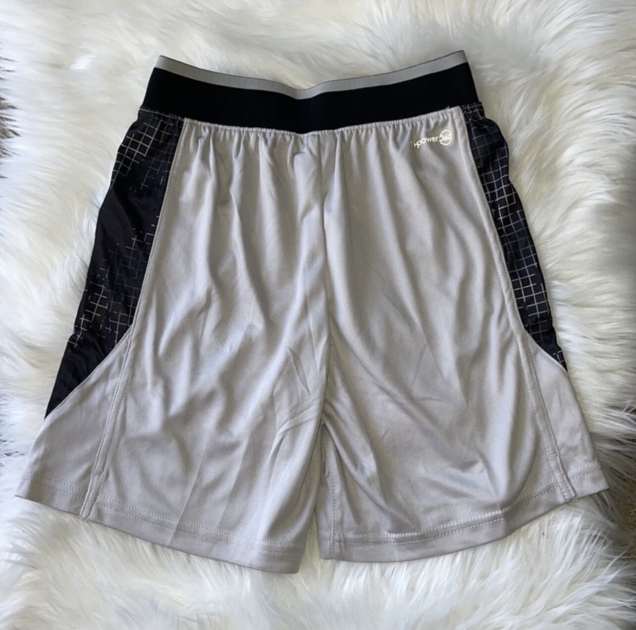 Dri-power 360 Boys Core Short Russell. Available in size M(8) & XL (14-16). NWT
