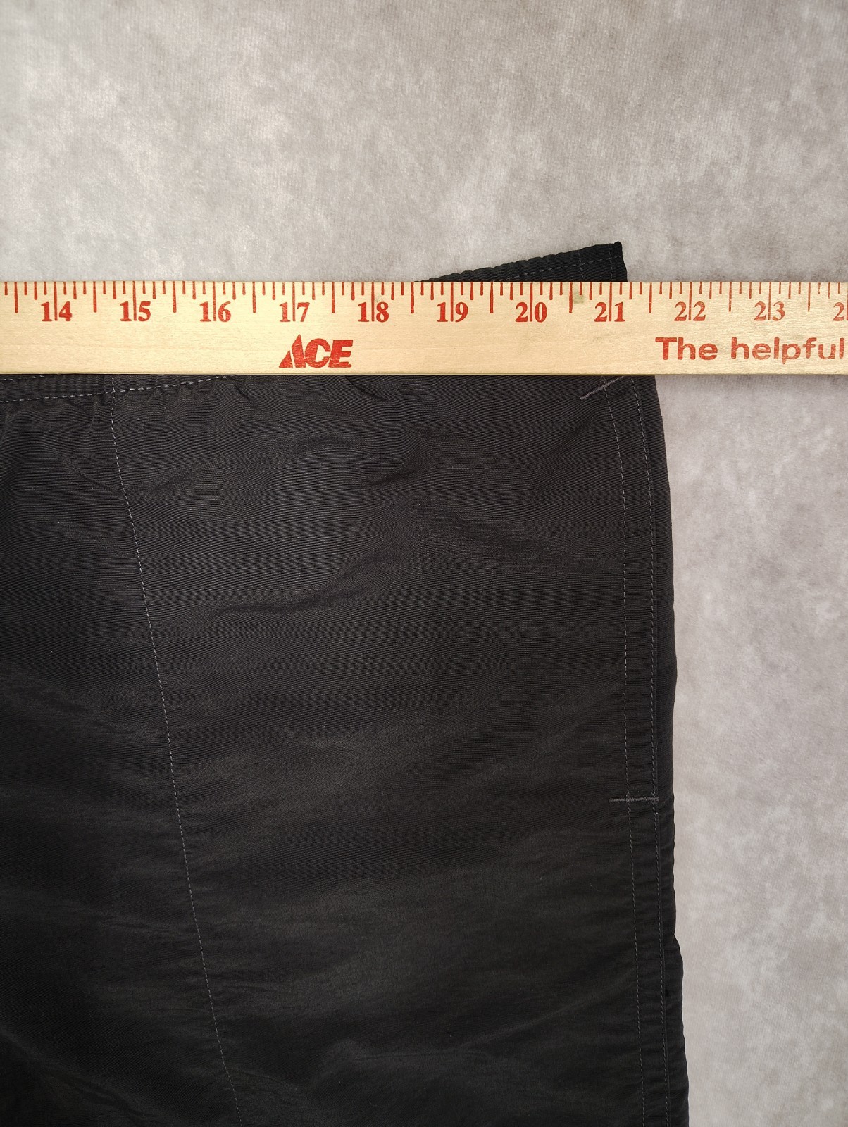 Patagonia Baggies Shorts Mens L 42 Black Lined Hybrid Swim Beach Trail 6 Inseam