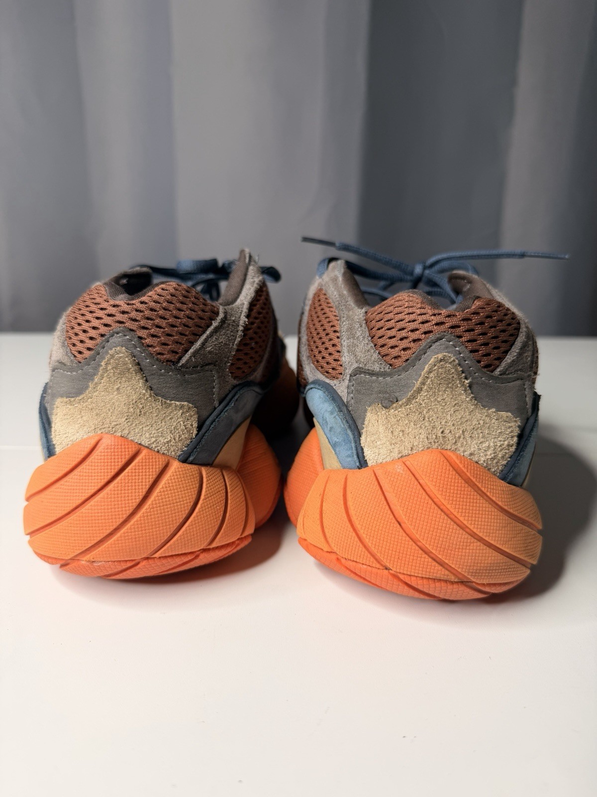 adidas Yeezy 500 Enflame GZ5541 Men’s Lace Up Low Top Suede Sneaker 2021