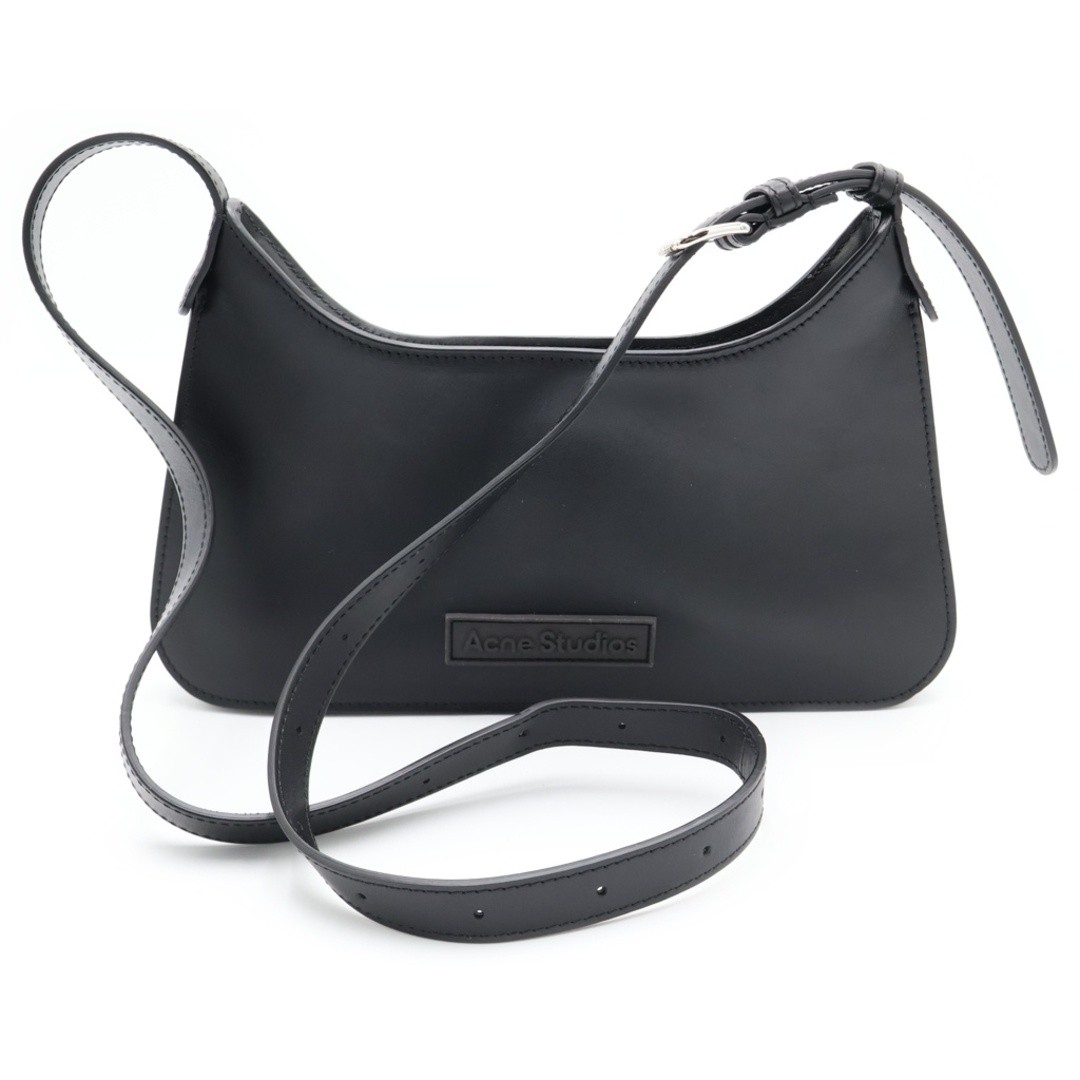 Acne Studios PLATT MINI R Plat Leather Shoulder Bag Black Used b4d4e80d5ec411726
