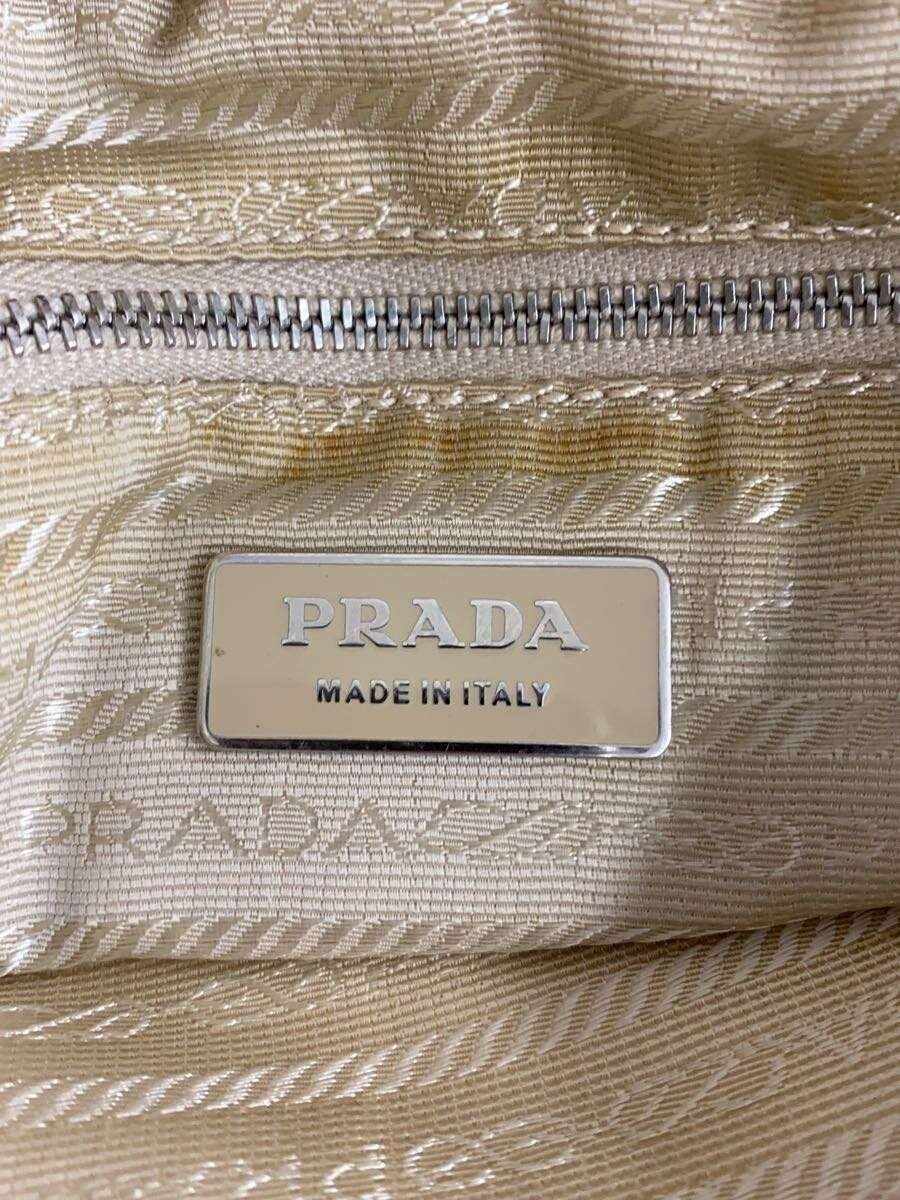 PRADA Shoulder Bag Nylon IVO Triangle Logo Plate