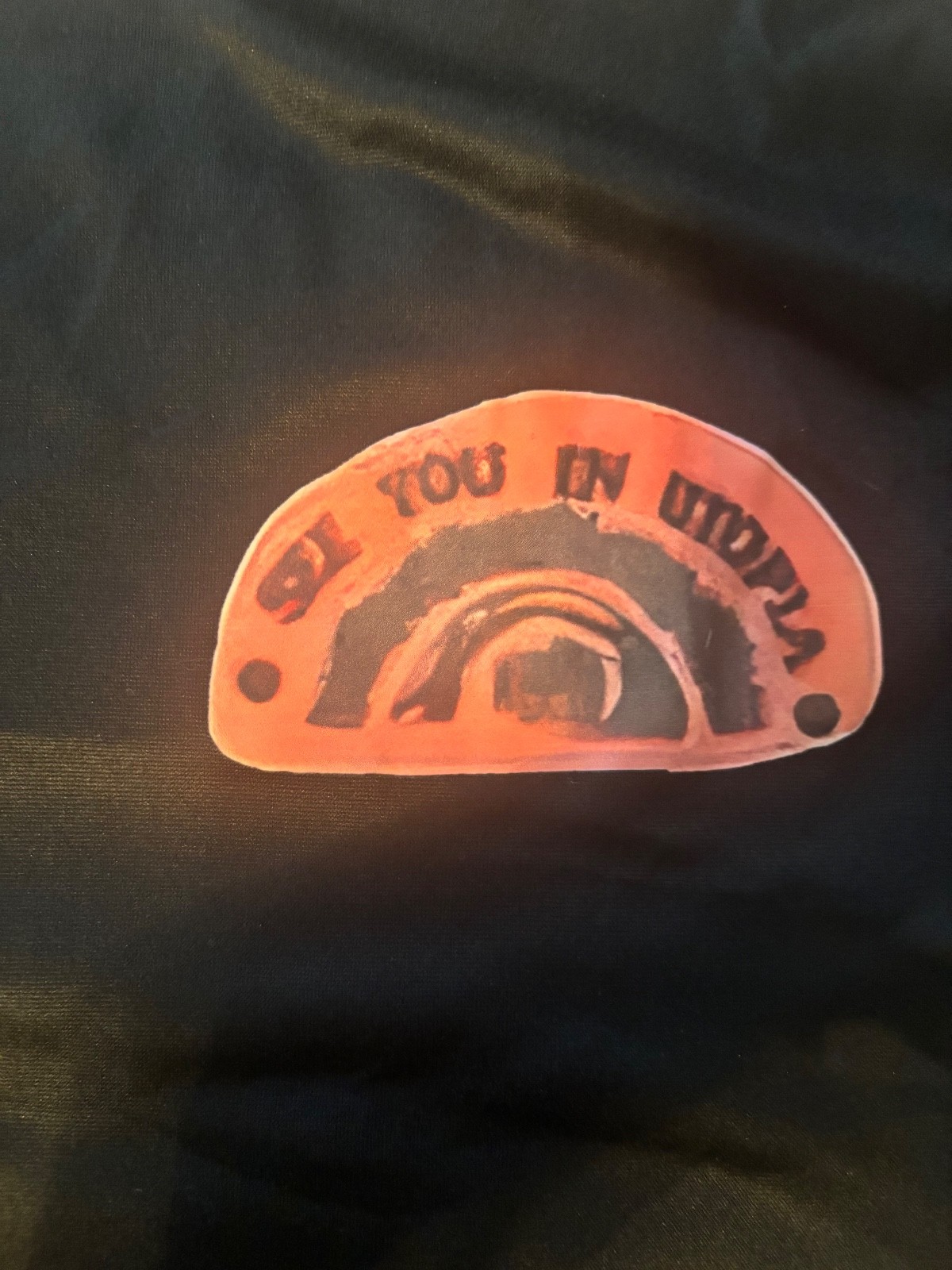 Rare Astroworld Festival Utopia see pictures runs small “see you in Utopia” 3XL