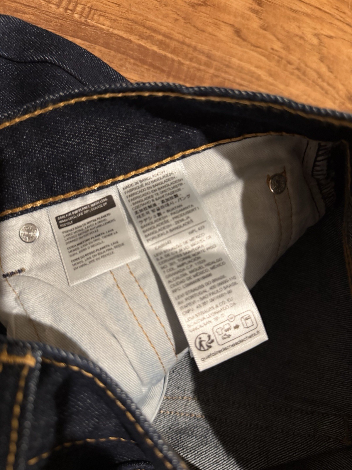 Levi’s Men’s Dark Wash 505 Blue Jeans Size 31×30 Regular Fit NWT (F658)