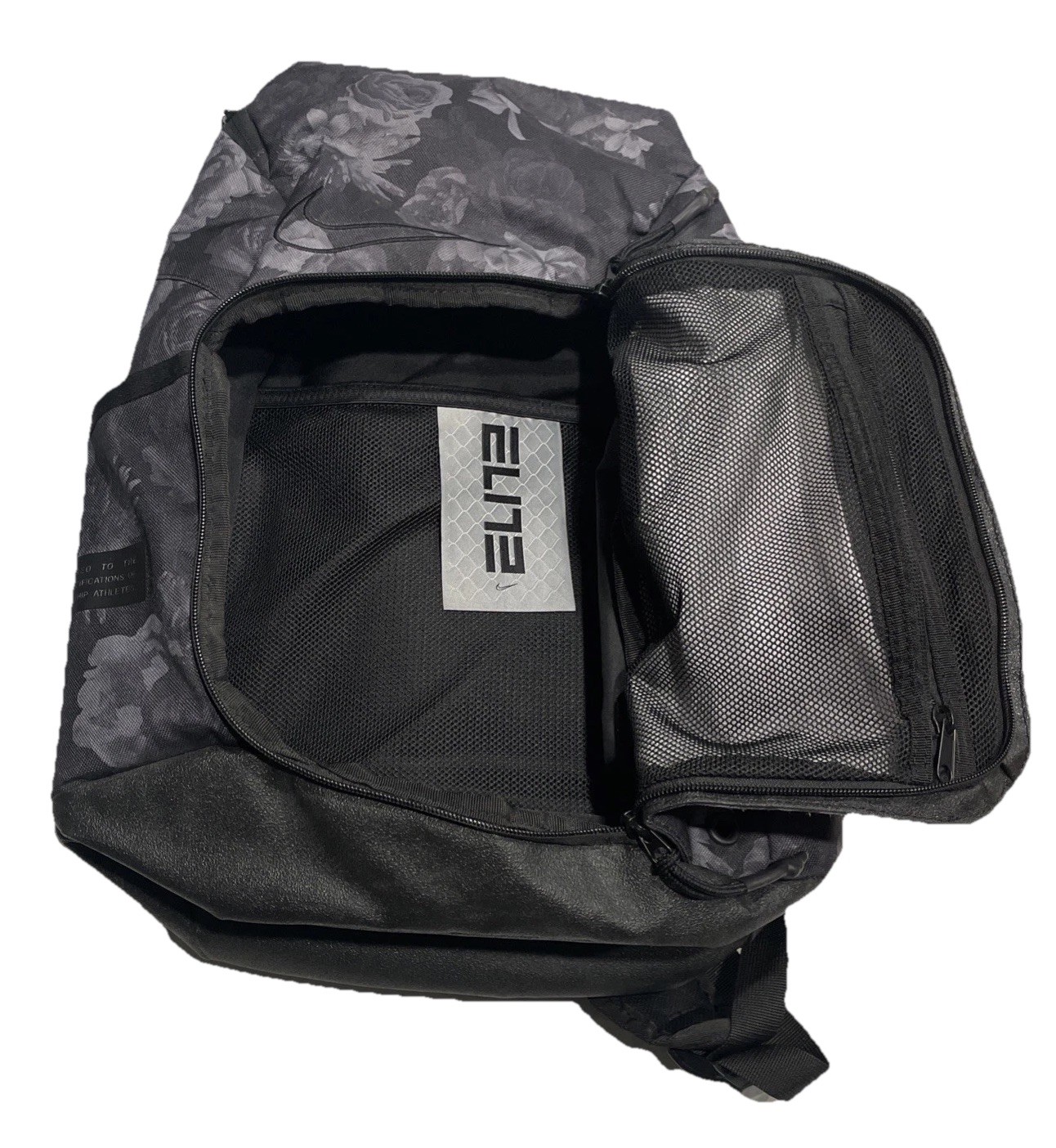 RARE Nike Elite Pro Backpack “Black Roses”, Free Shipping