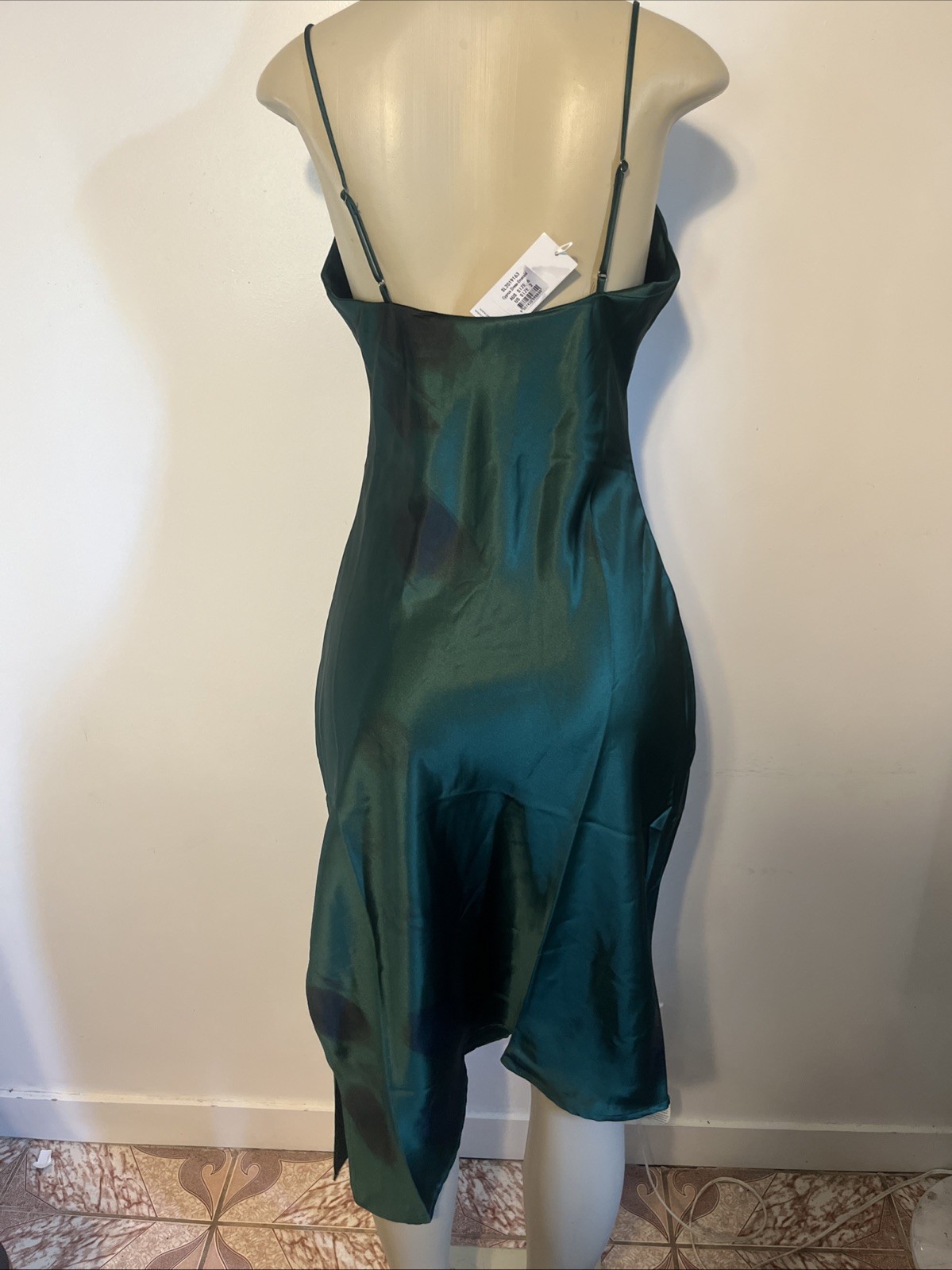 Petal & Pup Midi Dress Size 2 Emerald Green Sleeveless