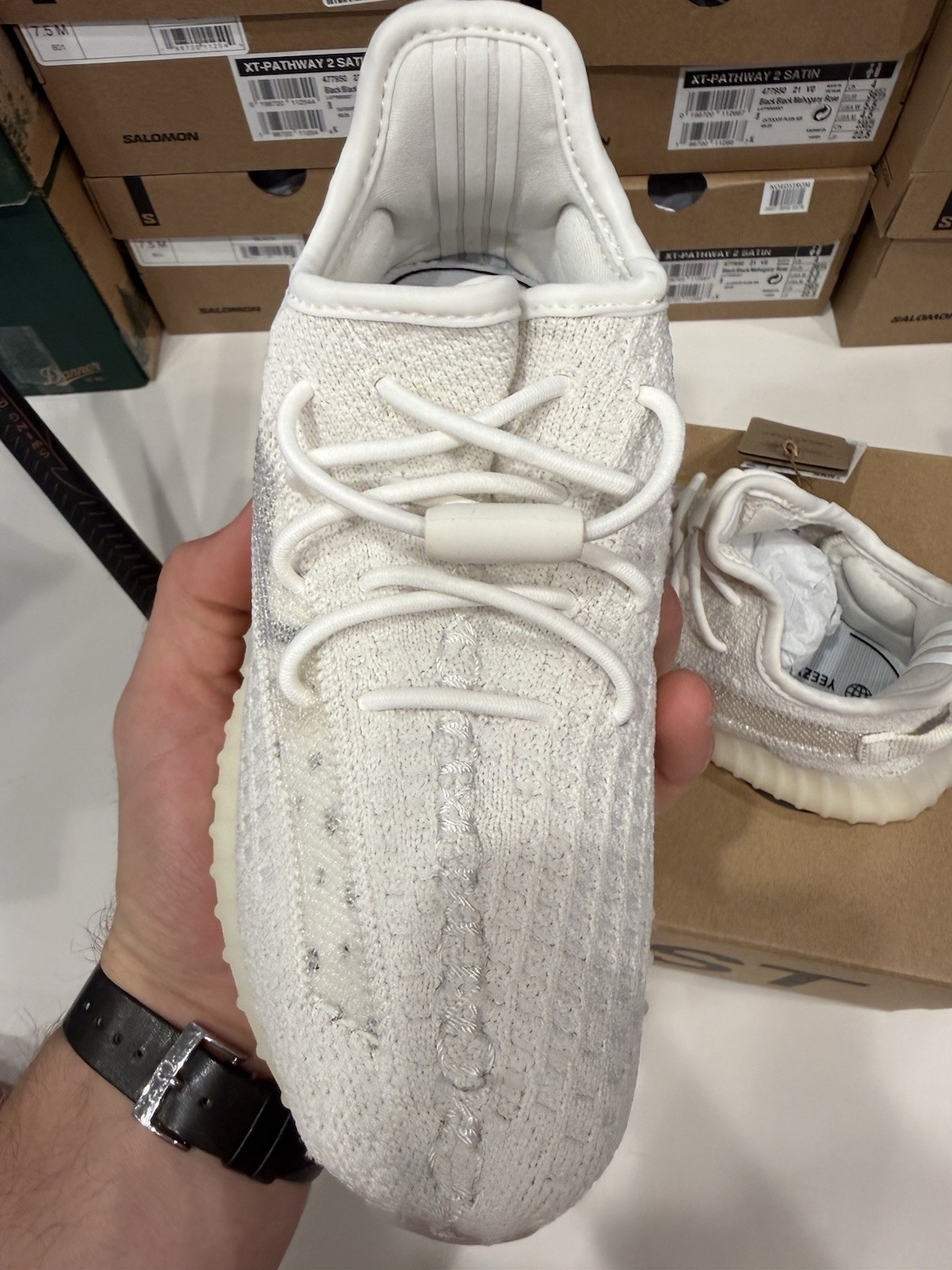 Brand New Yeezy Boost 350 V2 Kids Bone 350 13.5K ID4815 Deadstock Toddler