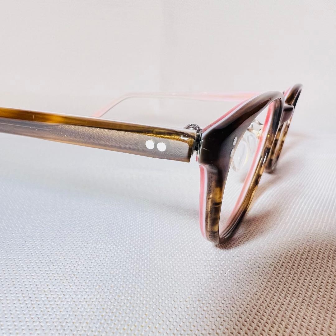 Oliver Peoples Glasses Oddrey Brown Pink 51-20-145