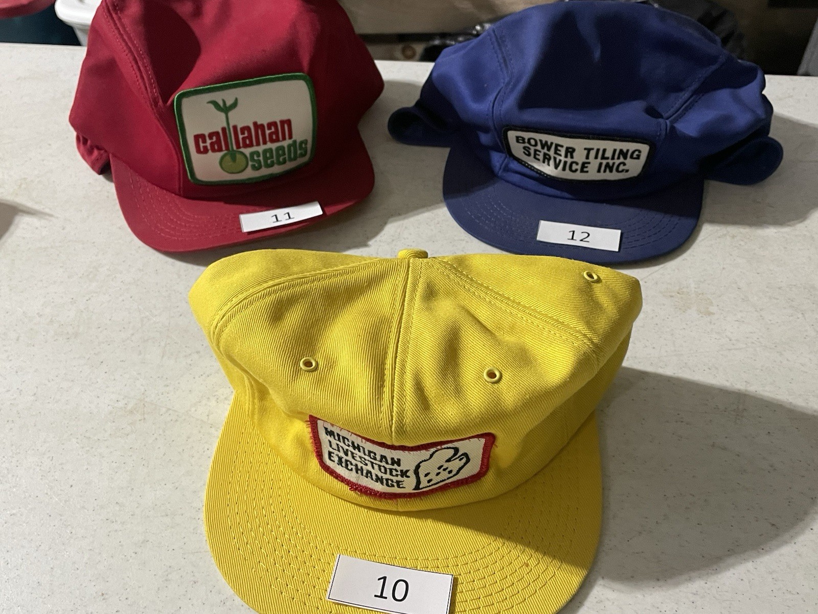 1 Vintage Feed + Advertising Trucker Hat. K-Brand, Louisville, + Others-You Pick
