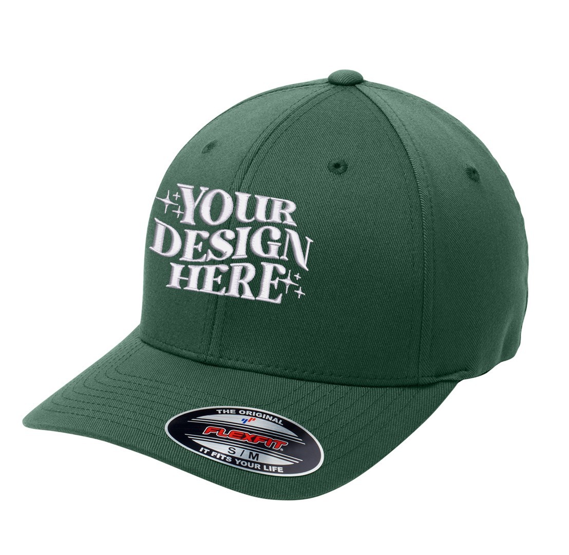 c865 Flexfit Custom Logo Texts Stitching Logo Texts Baseball Caps